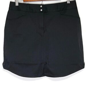 Adidas Black Active  Golf Tennis Skort Skirt Short